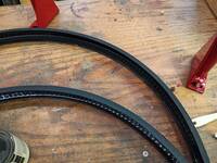 Gloss black next to black primer