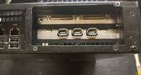 New cards I/O (AHA-39160 with dual VHDCI, AFW-4300 with triple 6-pin Firewire)