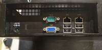 Motherboard I/O (Serial, Dual LAN, VGA, 4x USB 2.0)