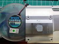 Back of the IceQ cooler, or arctic cooling VGA silencer