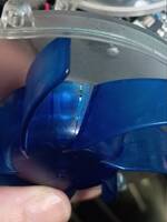Fan hub crack