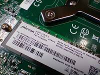 1TB NVMe Micron SSD close-up