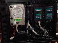 New drives setup (not much difference)