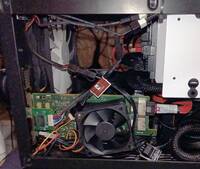 SAS HBA fan solution