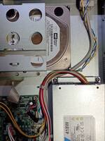 Had to fix the front and PSU cable routing to clear the drive