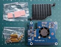 Waveshare PoE HAT with heatsink