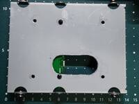 Drive plate modified for ZuluSCSI USB access