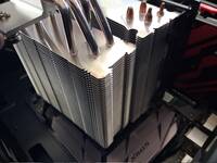 Fin stack is a bit shorter